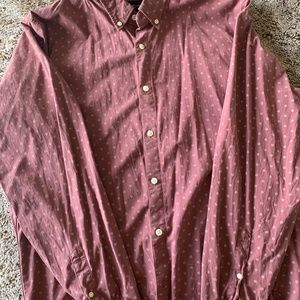 Abercrombie Men's Long-Sleeve Performance Button-Up Shirt